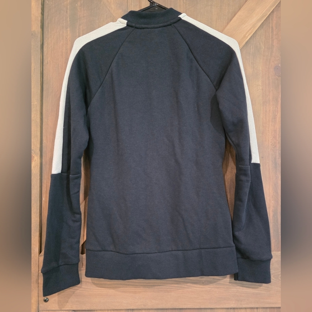 Puma Women's Black and White Track Jacket NWOT Size Small - Picture 2 of 4